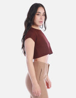 Camiseta crop para Mujer