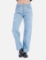 Jean recto femenino Clásico