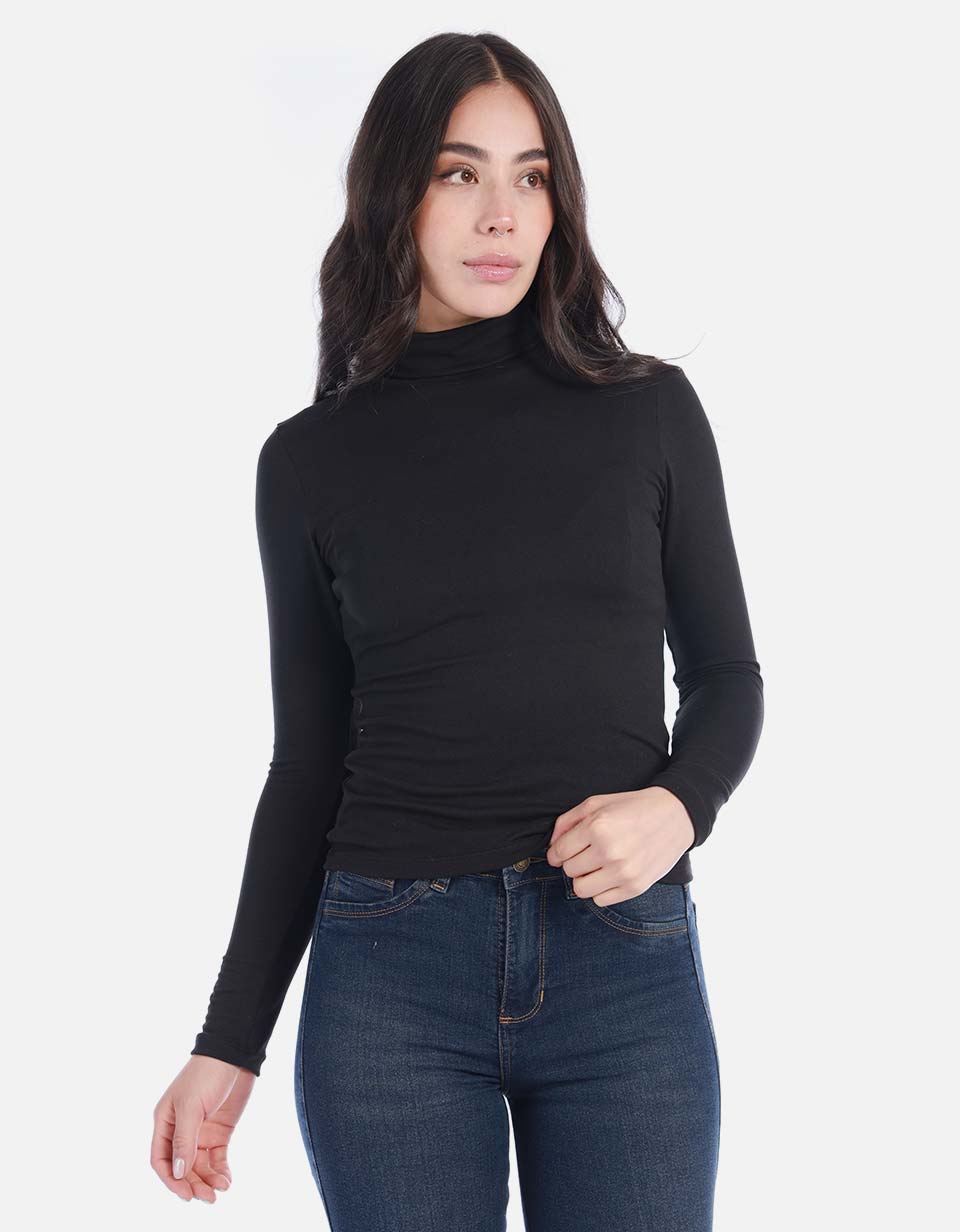 Camibuzo cuello tortuga para Mujer