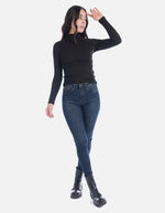 Jean ajustado femenino Moderno