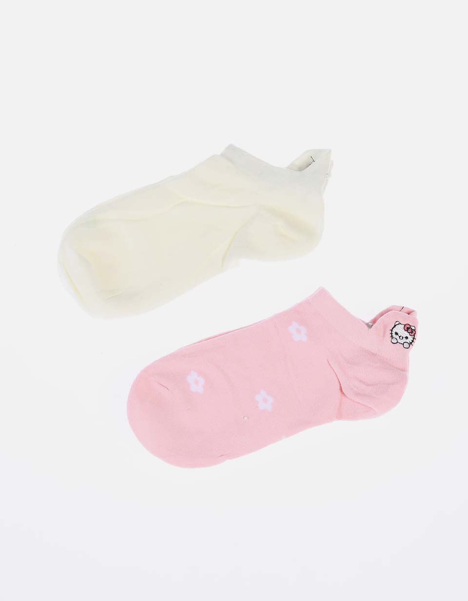Media tobillera para Mujer Hello Kitty Pack X2