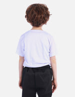 Camiseta acanalada cuello redondo Colegial