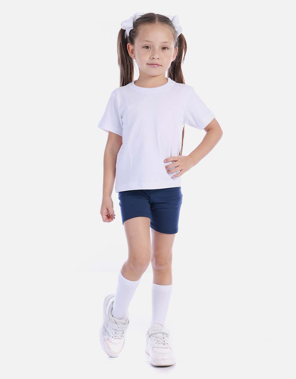 Pack X2 Camiseta básica Colegial