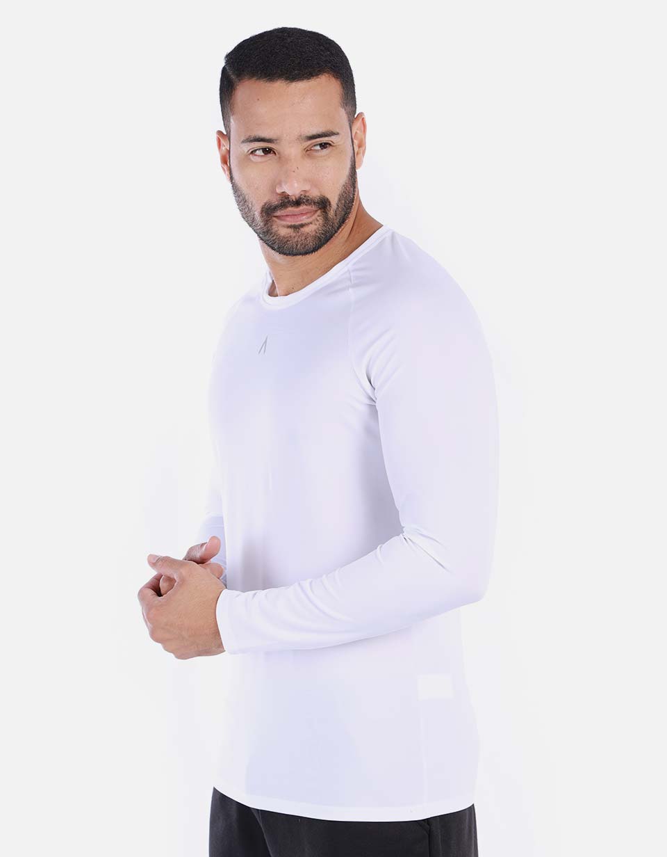 Camibuso licrado Hombre unicolor