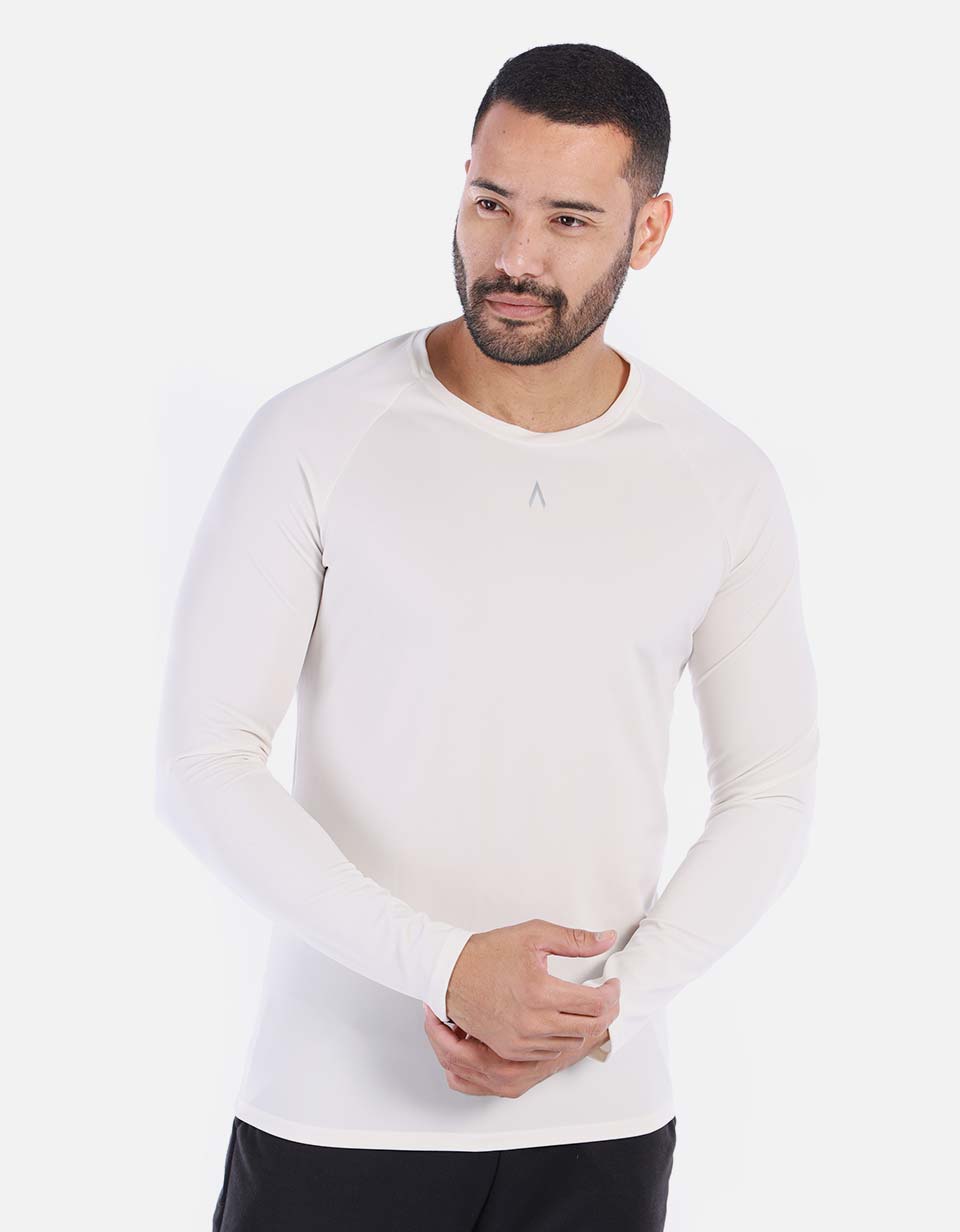 Camibuso licrado Hombre unicolor