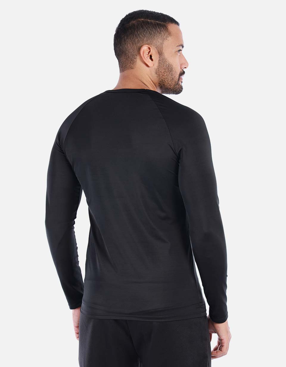 Camibuso licrado Hombre unicolor