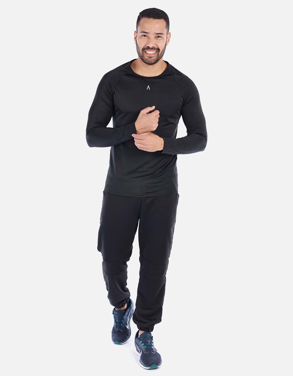 Camibuso licrado Hombre unicolor