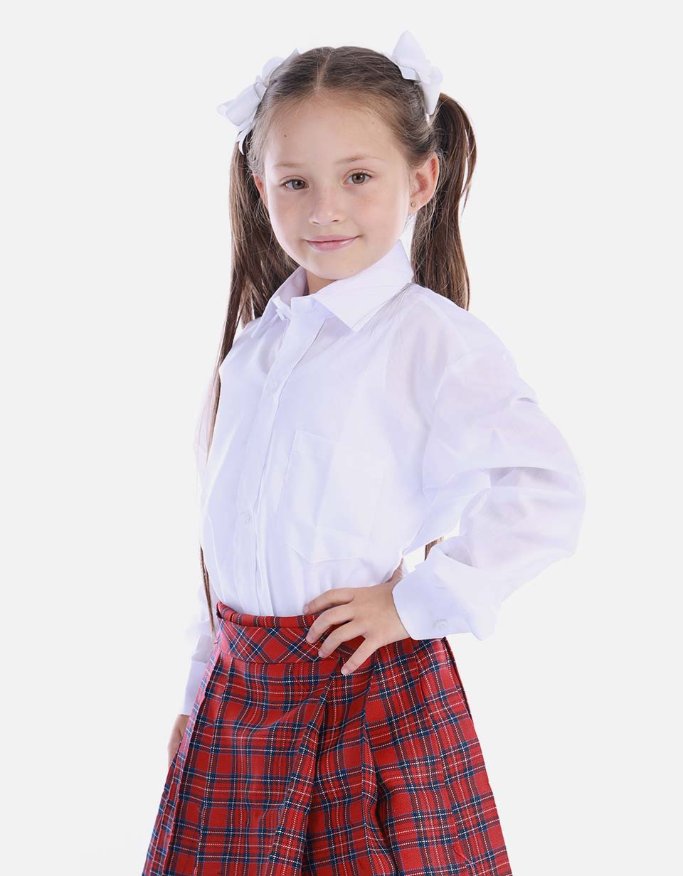 Camisa manga larga Colegial