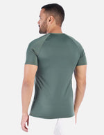 Camiseta licrada Hombre unicolor