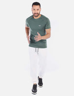 Camiseta licrada Hombre unicolor