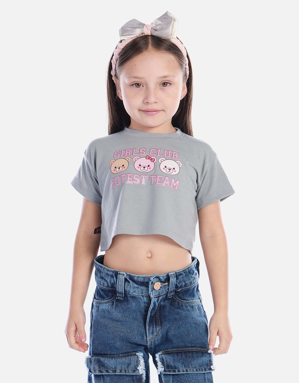 Blusa infantil para Niña con Estilo Actual y Cómodo