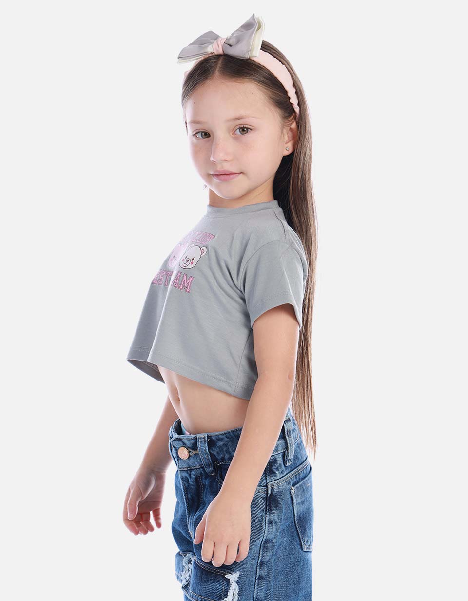 Blusa infantil para Niña con Estilo Actual y Cómodo