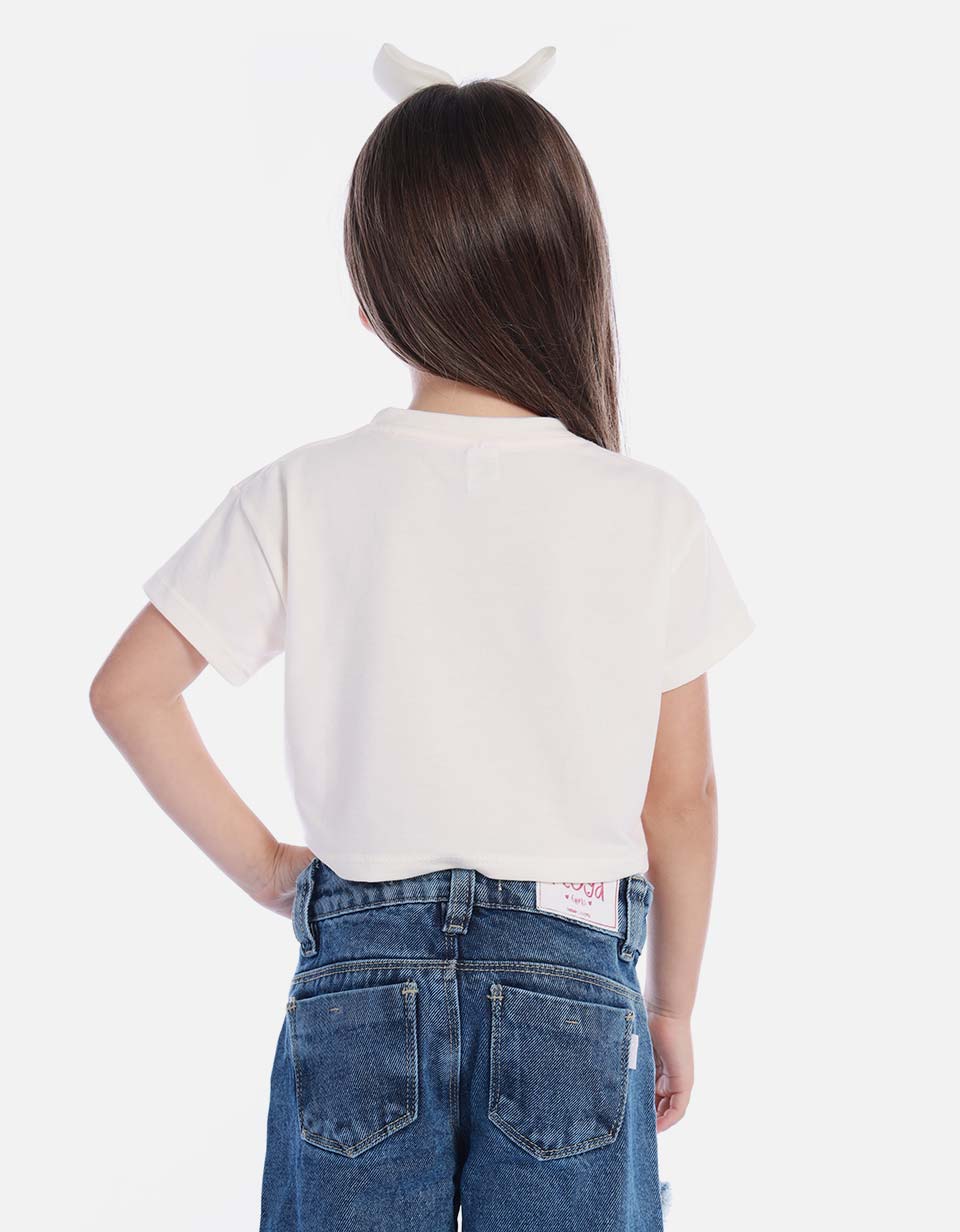 Blusa infantil para Niña con Estilo Actual y Cómodo