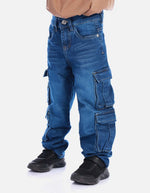 Jean Cargo para Niño Resistente y Cómodo
