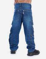Jean Cargo para Niño Resistente y Cómodo