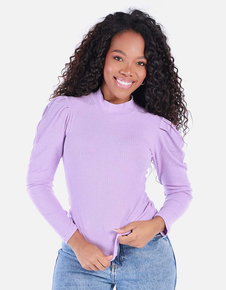 Blusa manga princesa