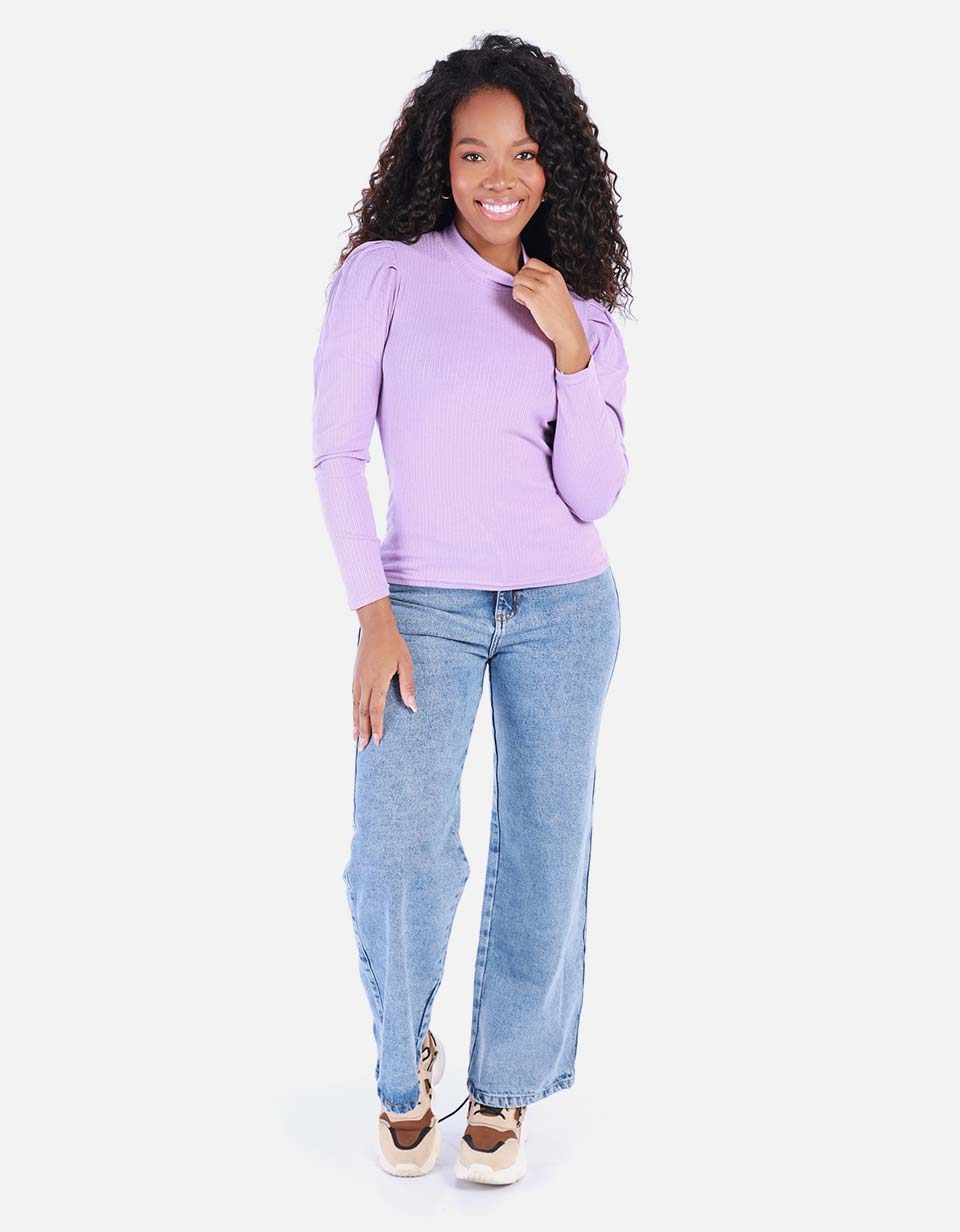 Blusa manga princesa