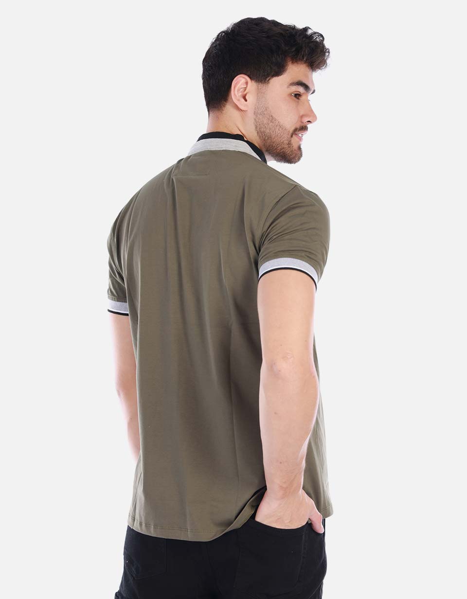 Camiseta Cuello Piloto para Hombre