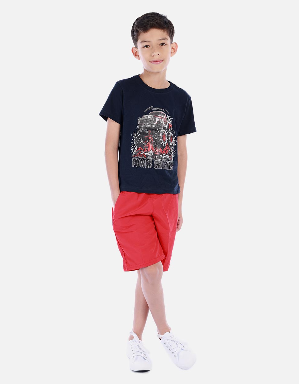 Conjunto camiseta + bermuda para Niño