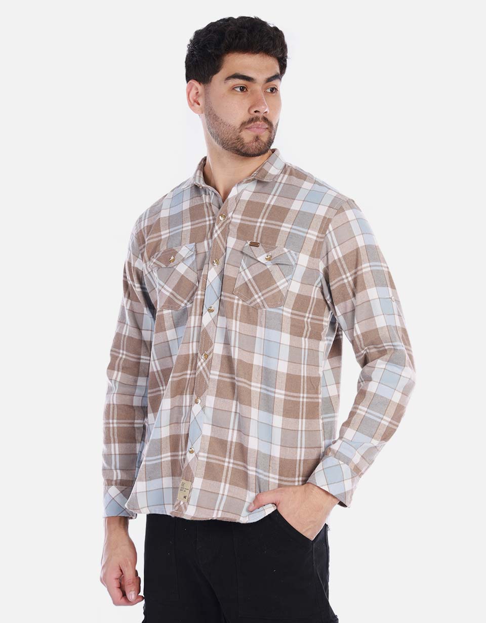 Camisa Casual para Hombre manga larga