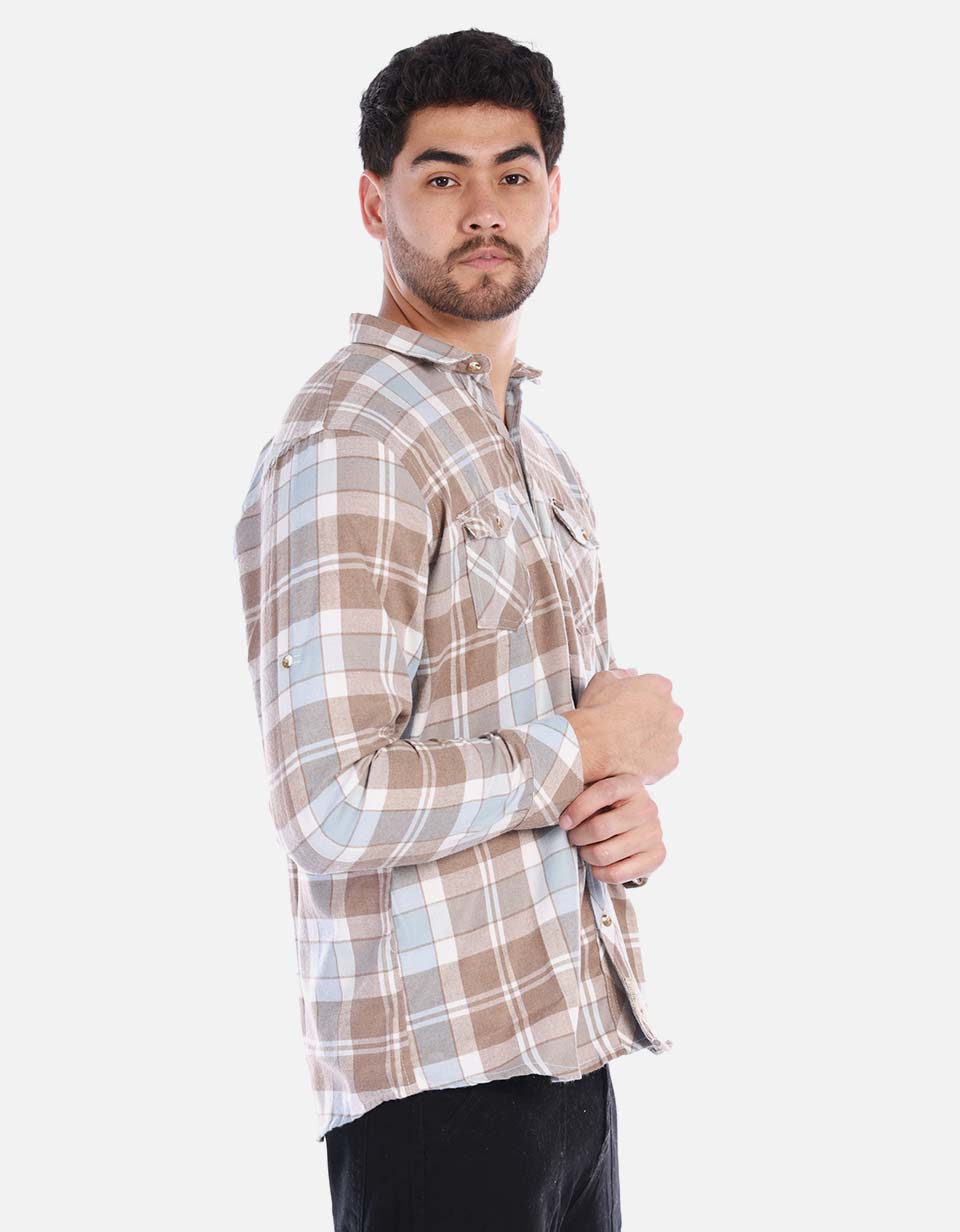 Camisa Casual para Hombre manga larga
