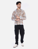 Camisa Casual para Hombre manga larga