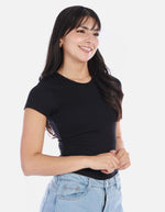 Camiseta Básica Femenina Cómoda y Versátil