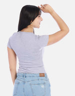 Camiseta Básica Femenina Cómoda y Versátil