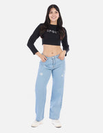 Blusa corta Femenina Moderna y Cómoda