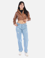 Chaqueta Jean Femenina Clásica y Versátil