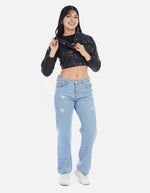 Chaqueta Jean Femenina Clásica y Versátil