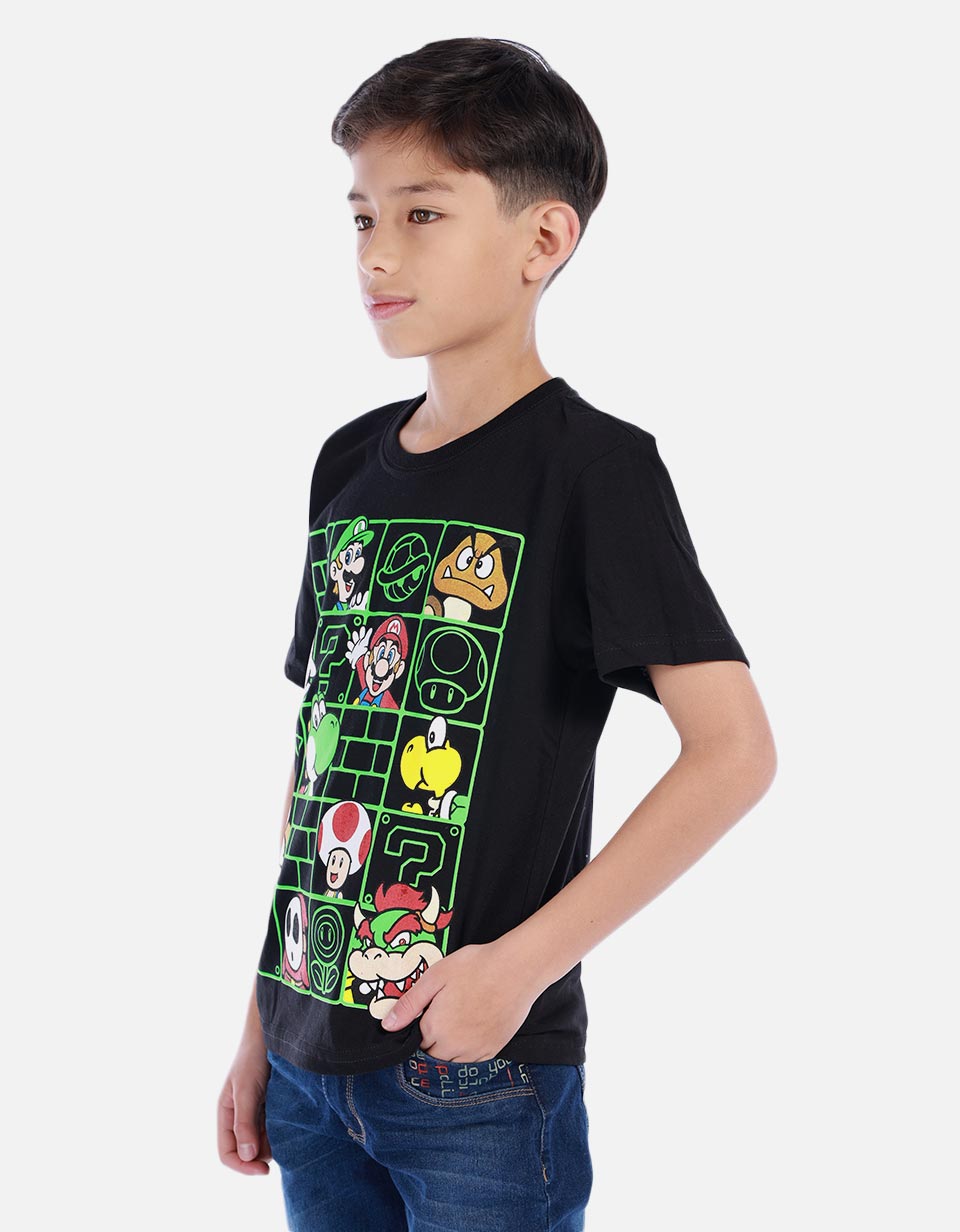 Camiseta Mario Bross para Niño