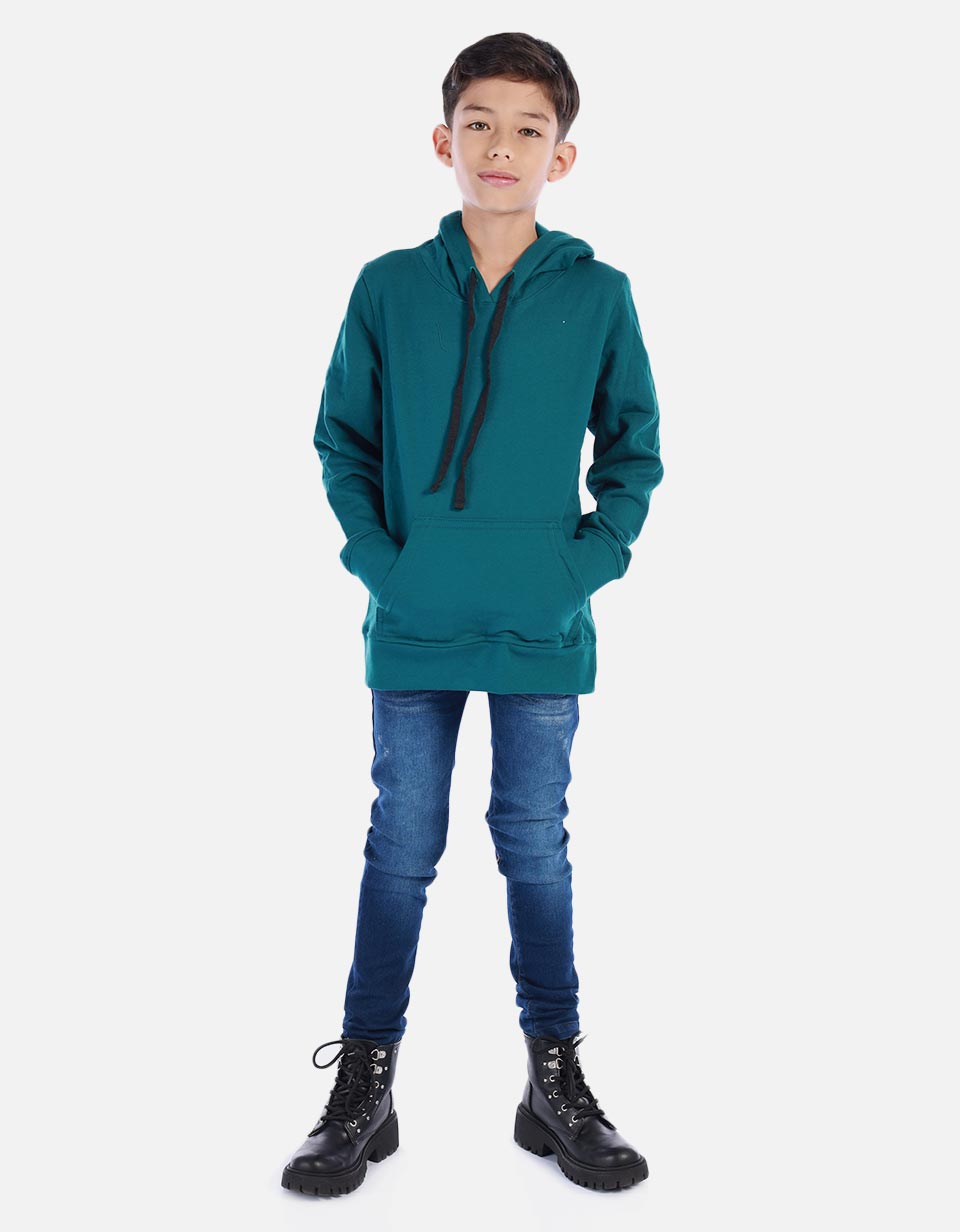 Buzo unicolor para Niño