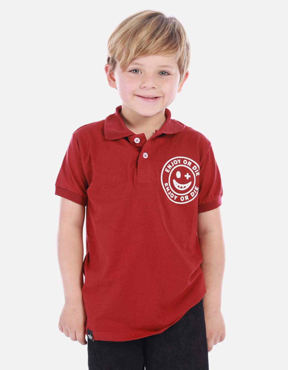 Camiseta tipo Polo Infantil