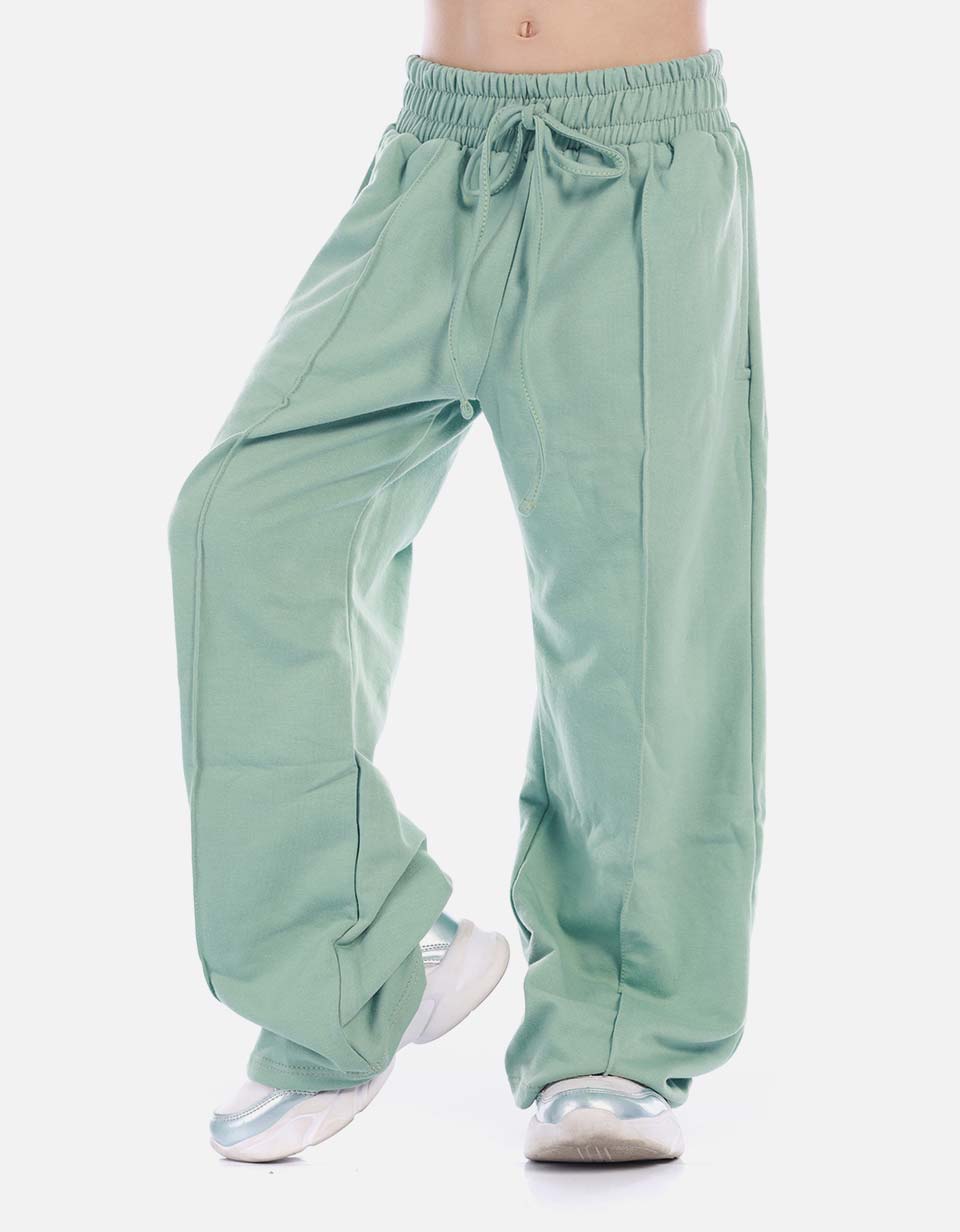 Pantalón amplio con Cintura Resortada