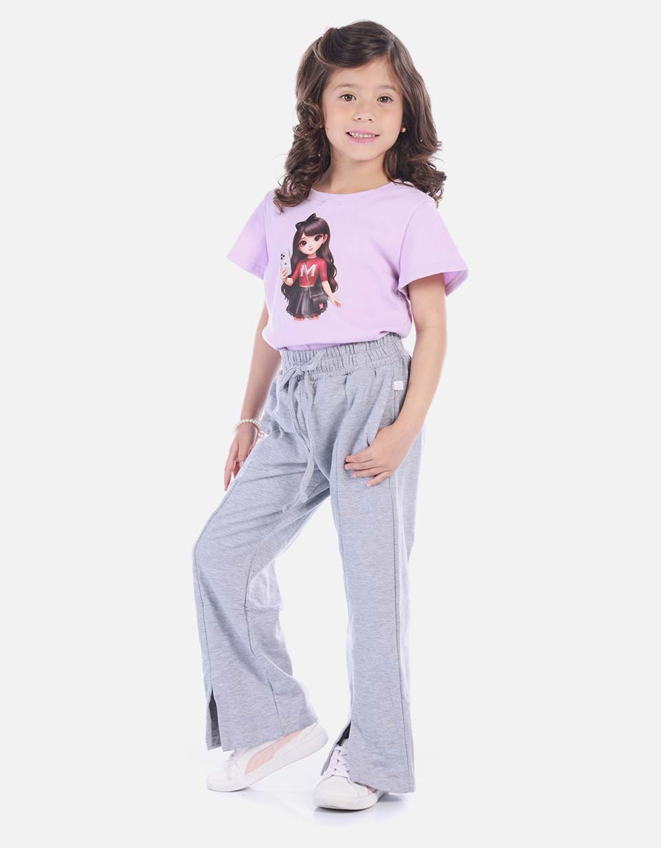 Pantalón amplio para niña