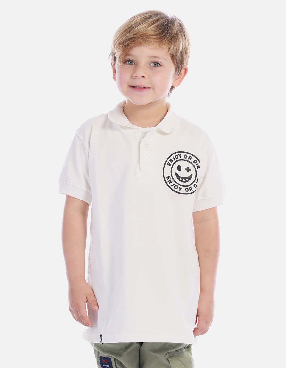 Camiseta tipo Polo Infantil
