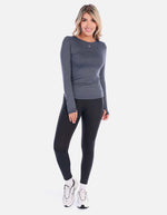 Camiseta deportiva manga larga para Mujer
