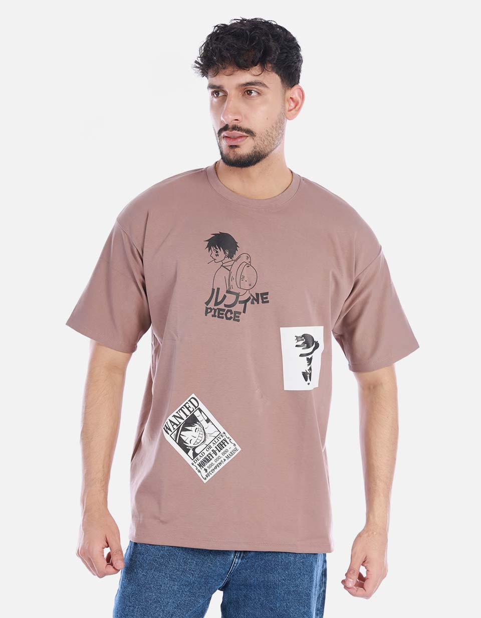 Camiseta Estampada para Hombre estilo Urbano