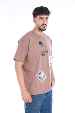 Camiseta Estampada para Hombre estilo Urbano