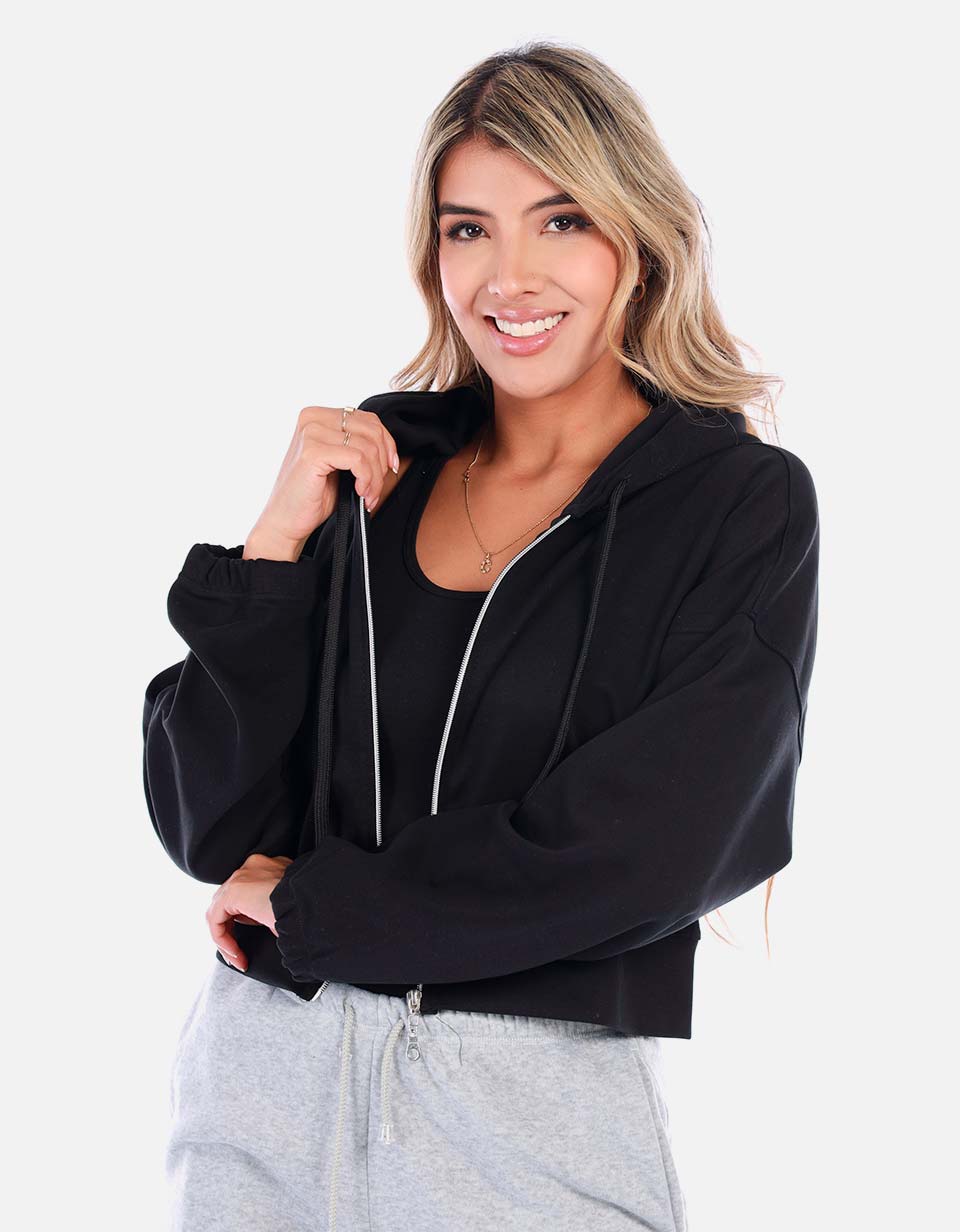 Chaqueta Deportiva Mujer con Capota