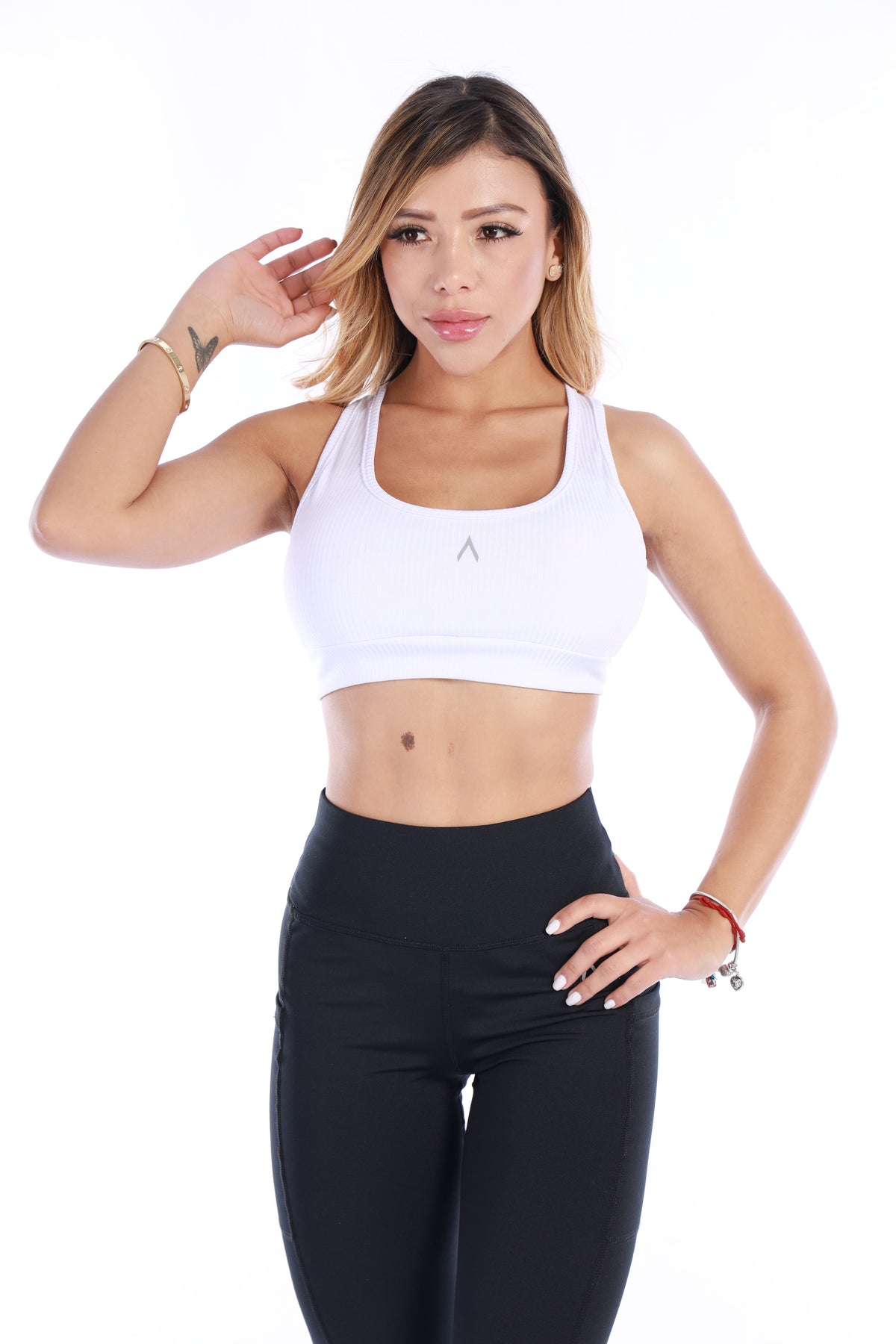 Top deportivo acanalado