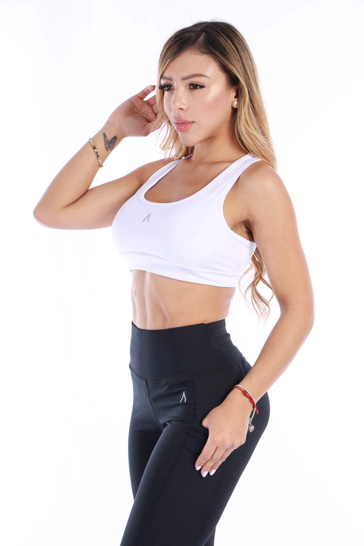 Top deportivo acanalado