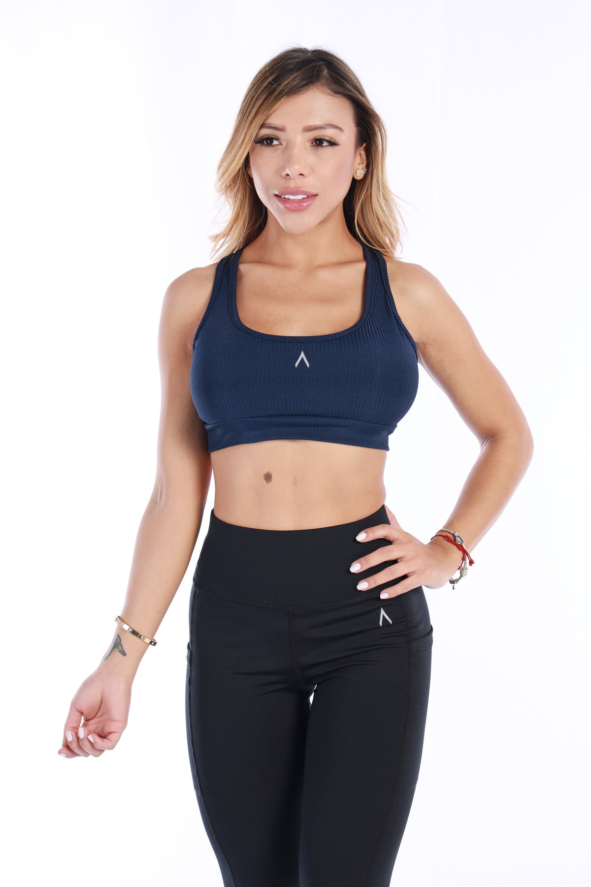Top deportivo acanalado