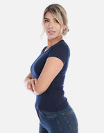 Camiseta Básica Femenina Cómoda y Versátil