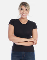 Camiseta Básica Femenina Cómoda y Versátil