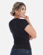 Camiseta Básica Femenina Cómoda y Versátil