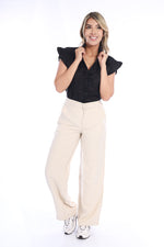 Blusa Mujer con Detalle en mangas