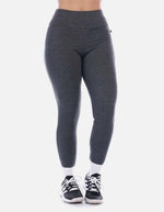Legging Deportivo Mujer Gris Oscuro