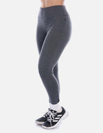Legging Deportivo Mujer Gris Oscuro